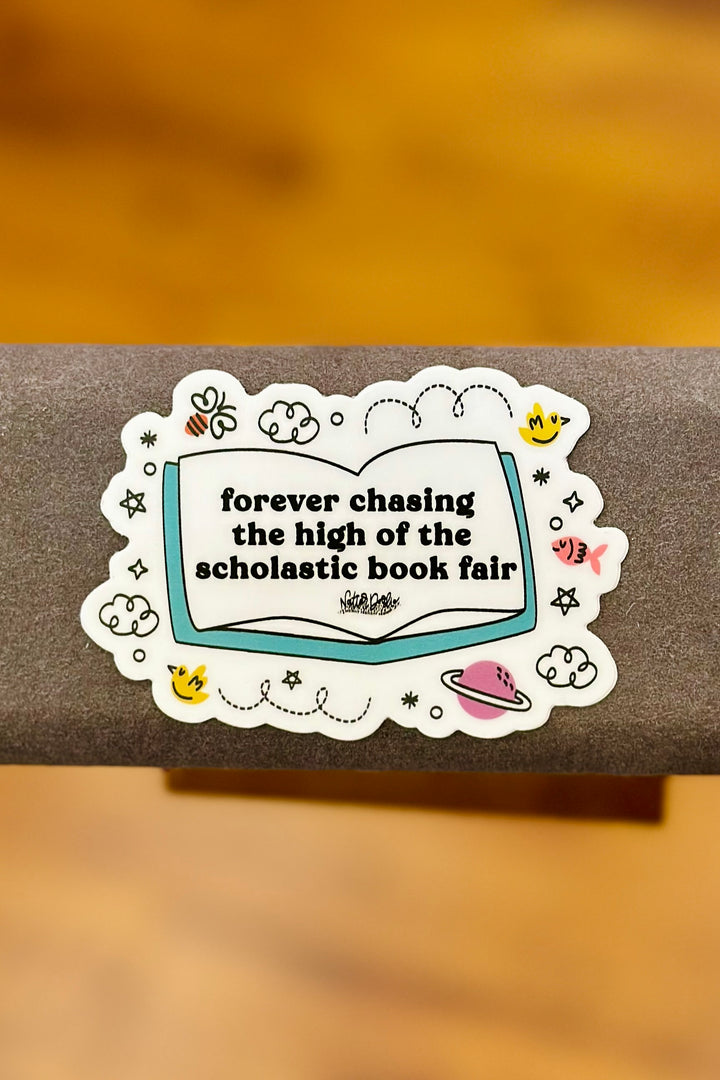 Scholastic Book Fair High Sticker