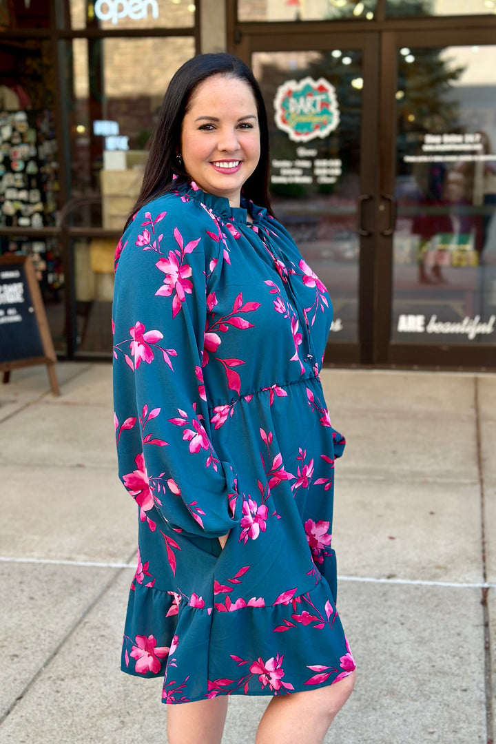 Fiona Floral Dress