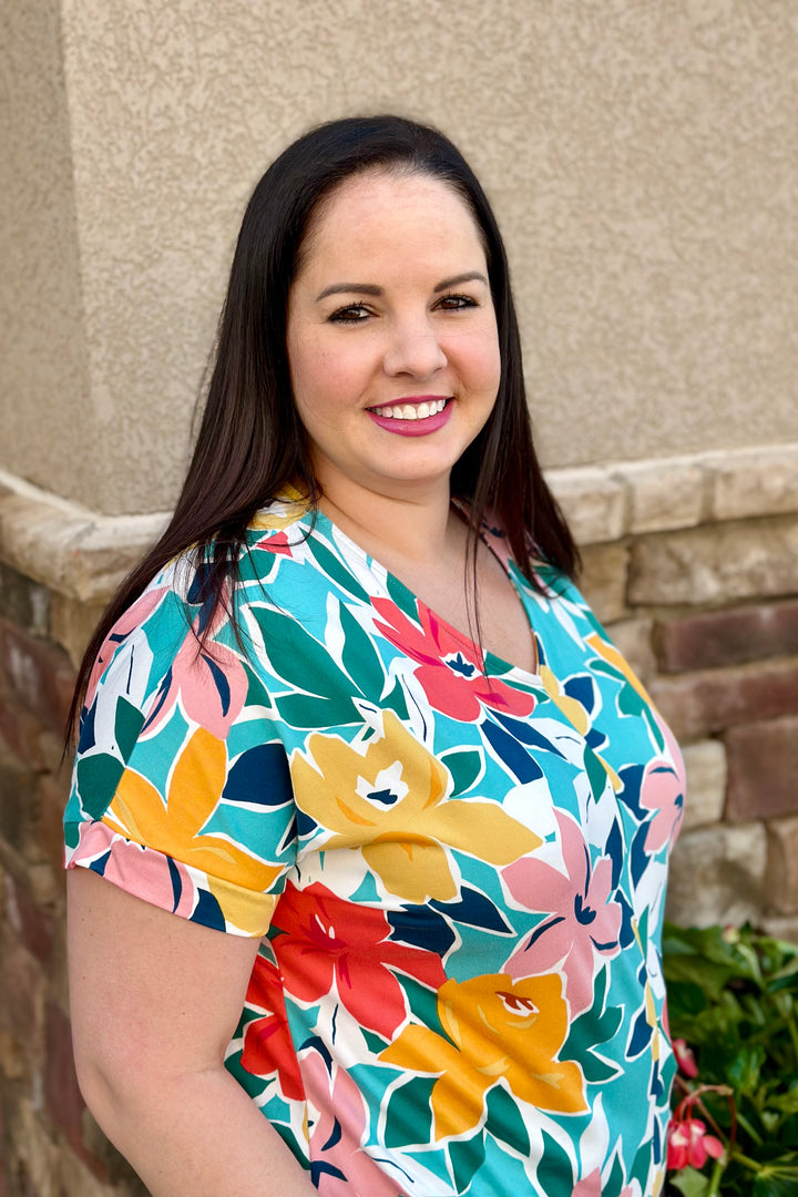 Danica Floral Top