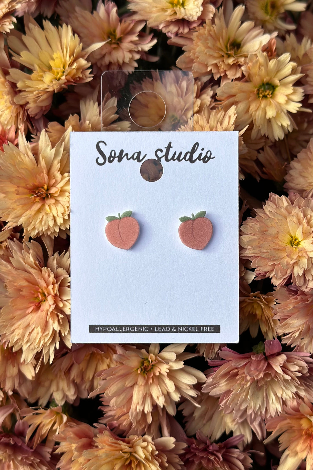 Just Peachy Earrings