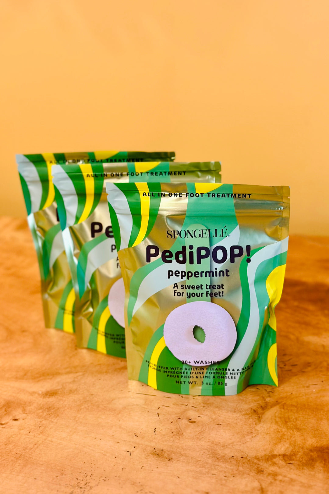 Peppermint PediPop by Spongellé