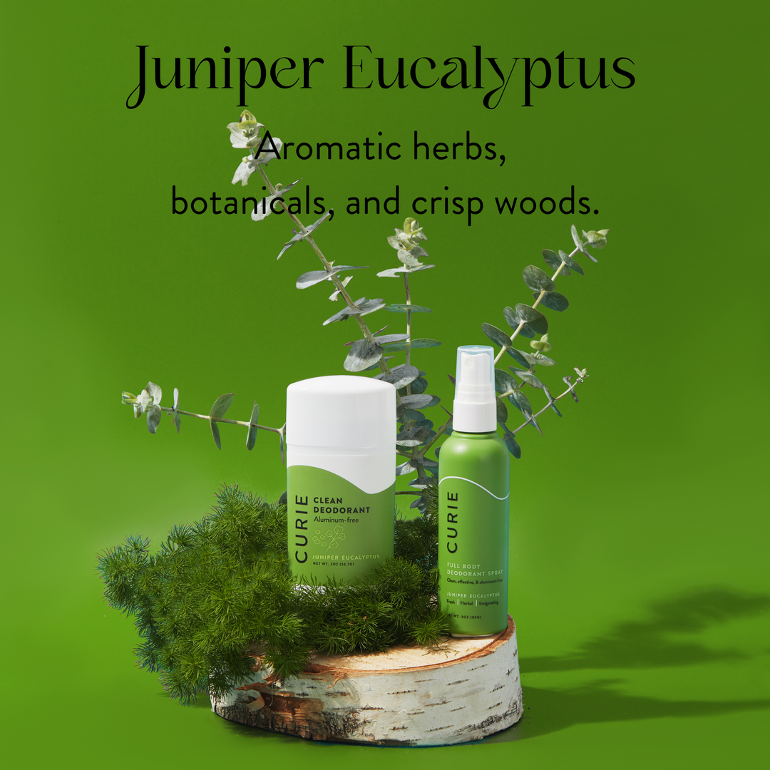 Aluminum-Free Deodorant Stick (Juniper Eucalyptus)
