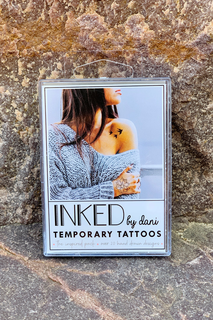 Inspired Temporary Tattoo Pack
