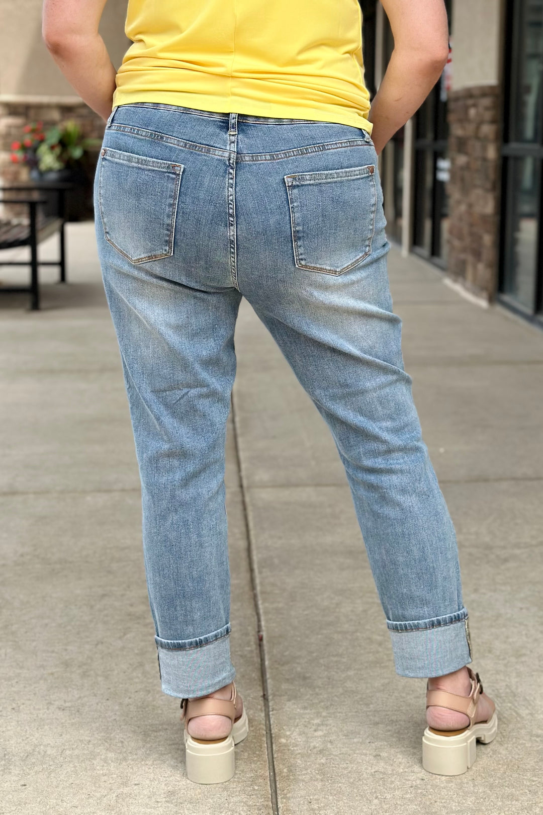 Cora Boyfriend Jean by Judy Blue