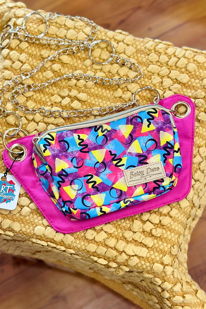 Lisa Neon Confetti Convertible Crossbody/Belt Bag