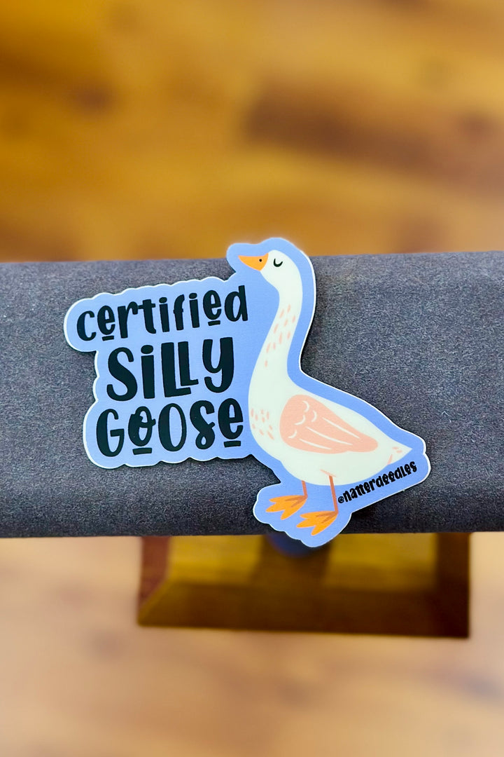 Certified Silly Goose Vinyl Sticker