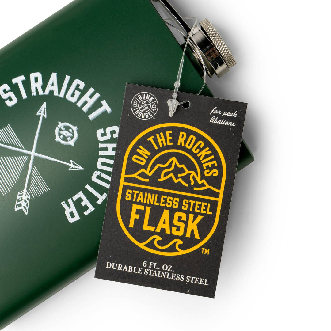 Bunkhouse Stainless Steel Flask