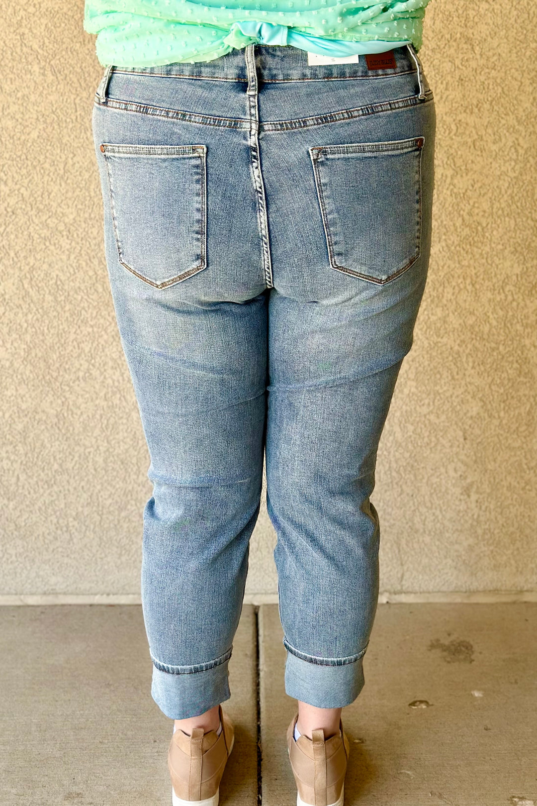 Cora Boyfriend Jean by Judy Blue