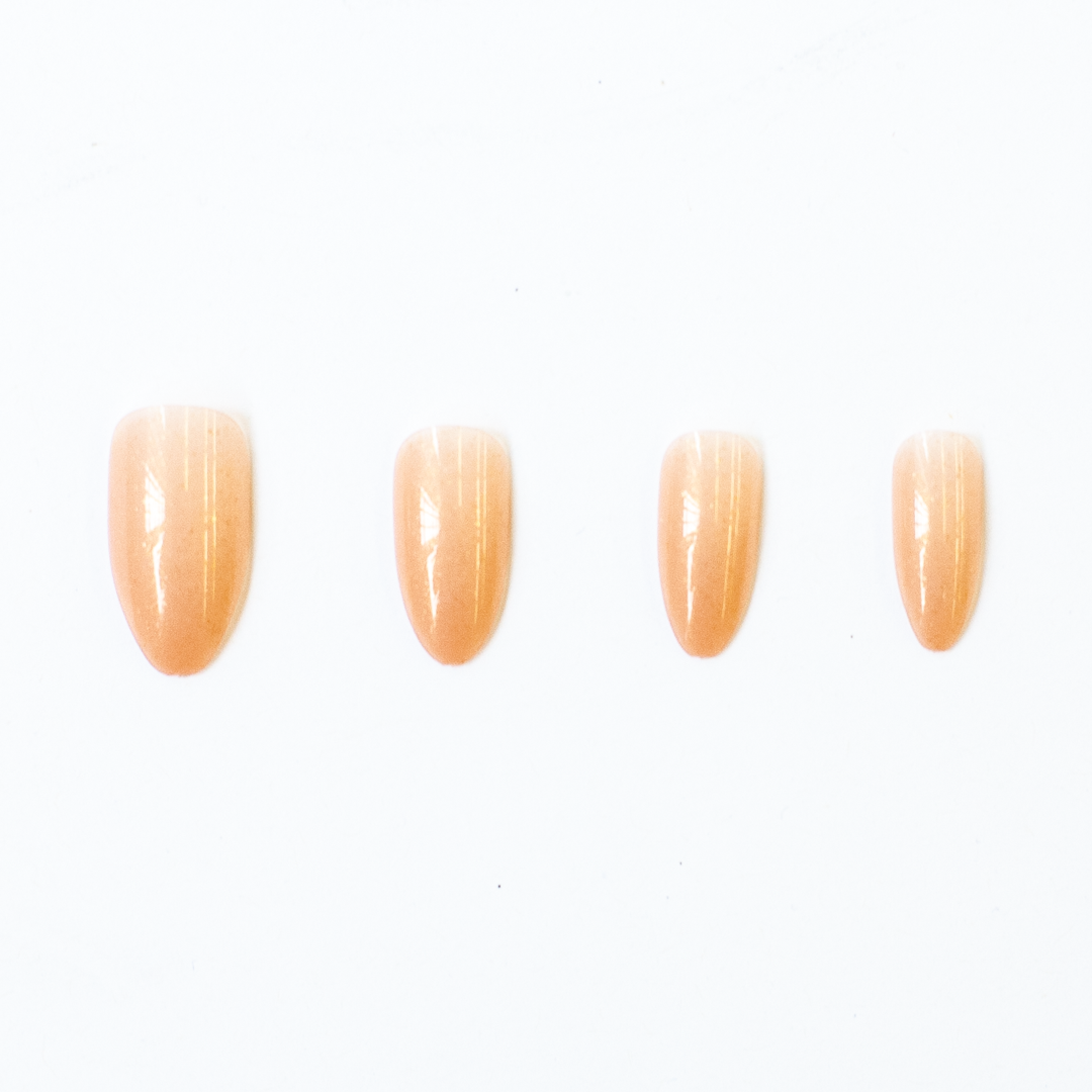 Sparkling Peach | Press-On Nails Set