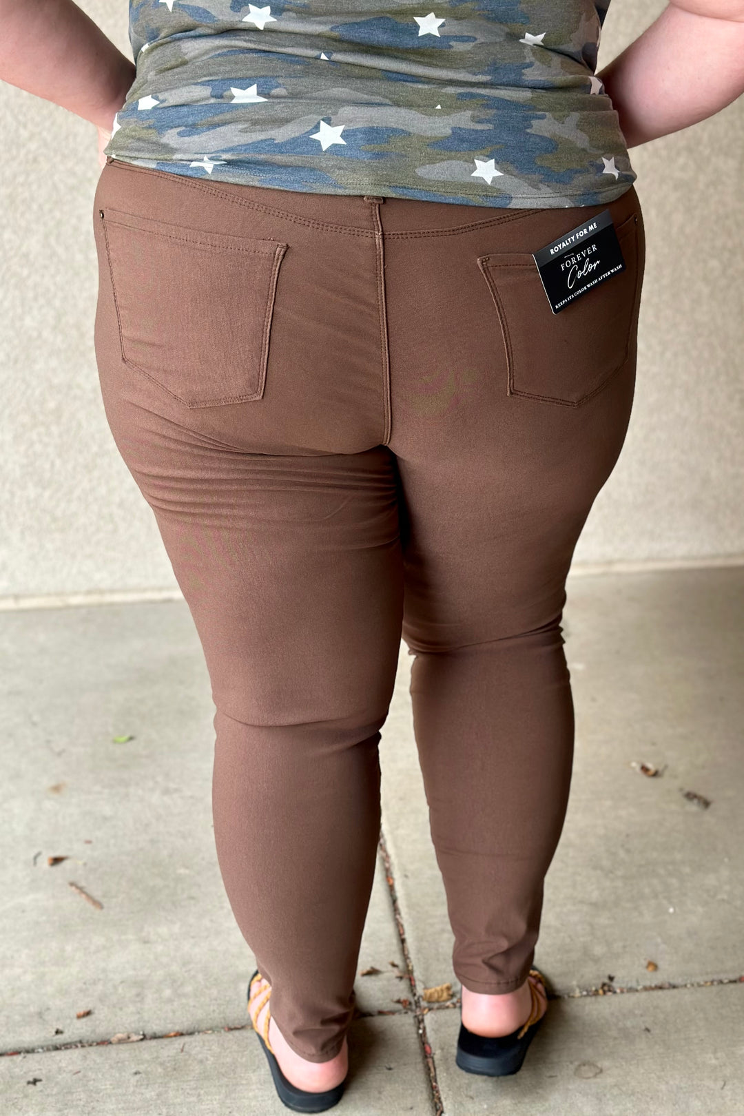 Holly Hyperstretch Pants - Walnut