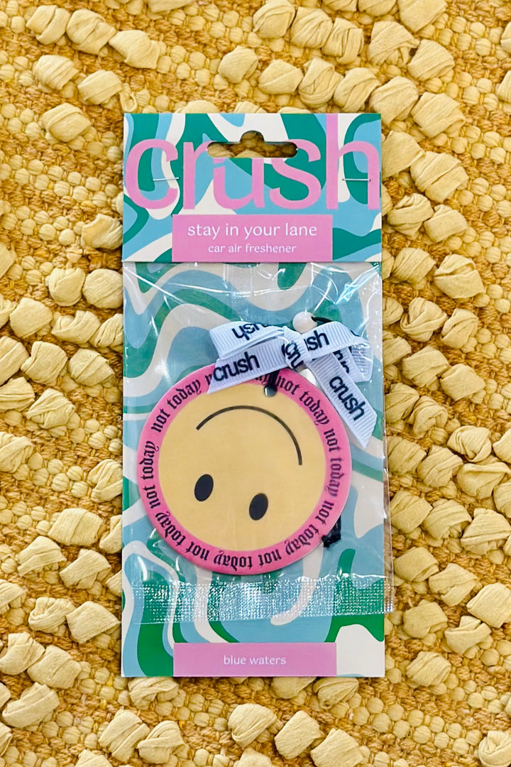 Crush Stay In Your Lane Car Air Freshener