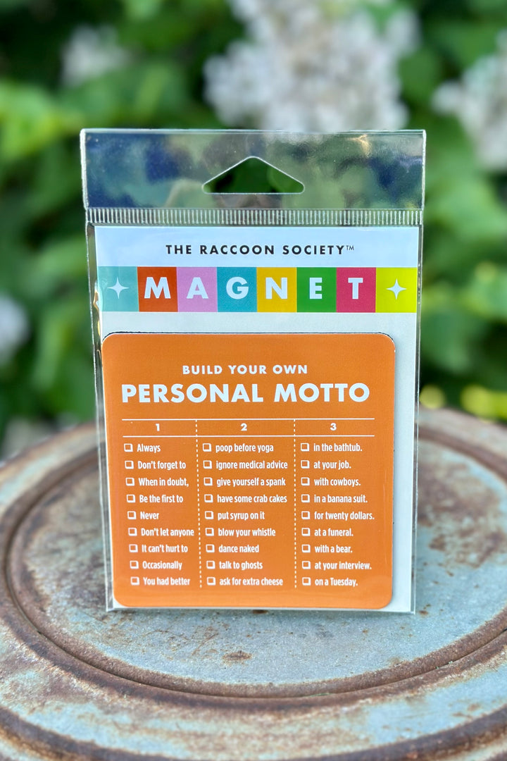 Magnet: Build Your Own Personal Motto