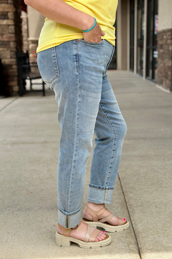 Cora Boyfriend Jean by Judy Blue