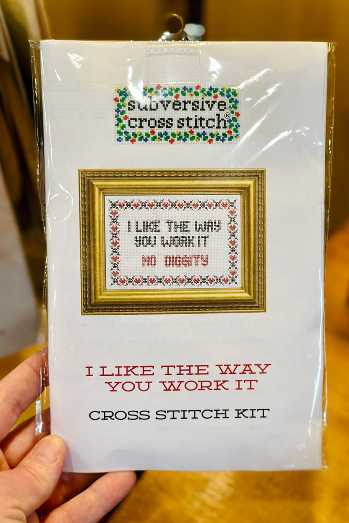 I Like The Way You Work It Cross Stitch Kit