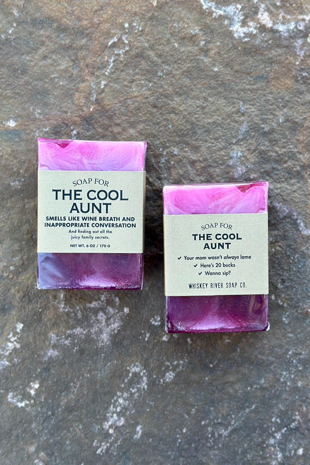 Whiskey River Bar Soap - The Cool Aunt