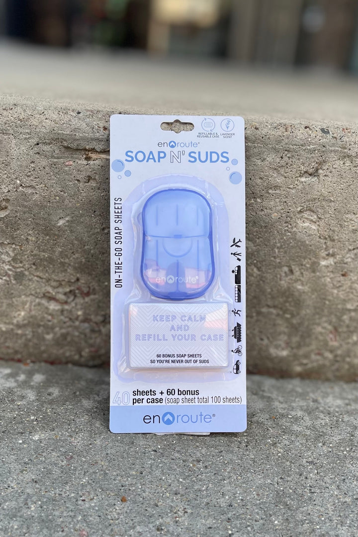 En Route Soap 'n Suds On-The-Go Soap Sheets