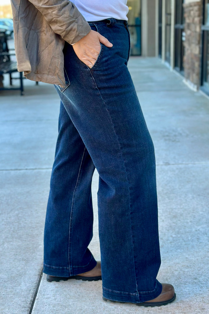 Clementine Wide Leg Judy Blue Jeans