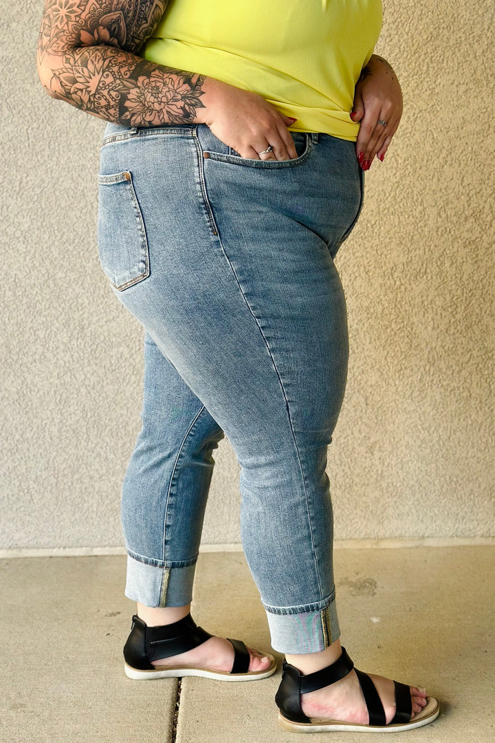 Cora Boyfriend Jean by Judy Blue