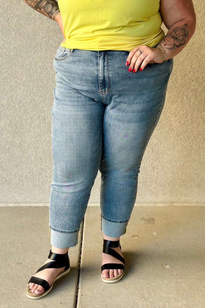 Cora Boyfriend Jean by Judy Blue