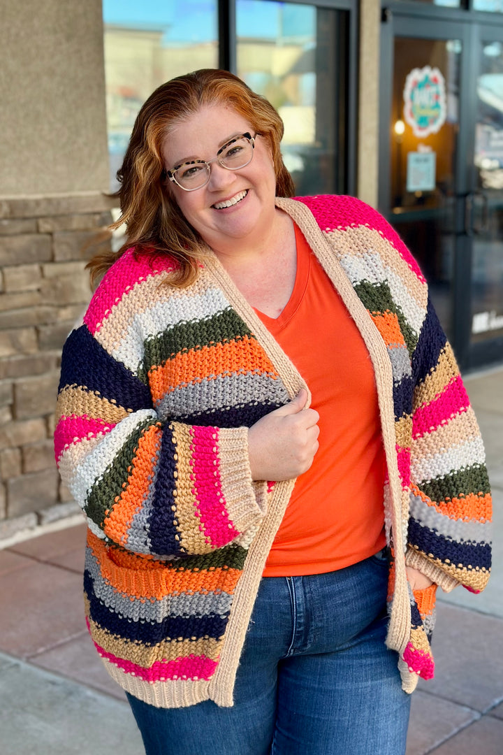 Sierra Chunky Crochet Cardigan