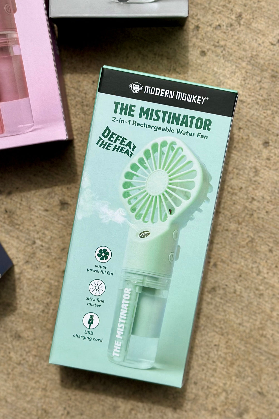 The Mistinator 2-in-1 Rechargeable Water Fan