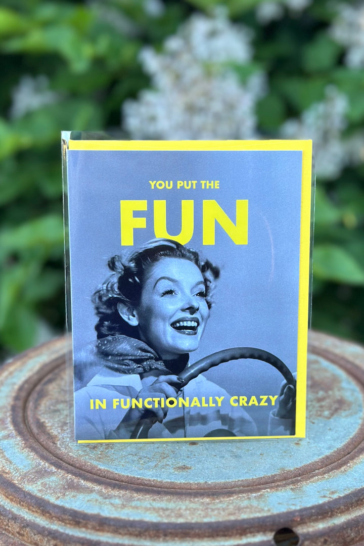 "You Put the Fun..." Greeting Card