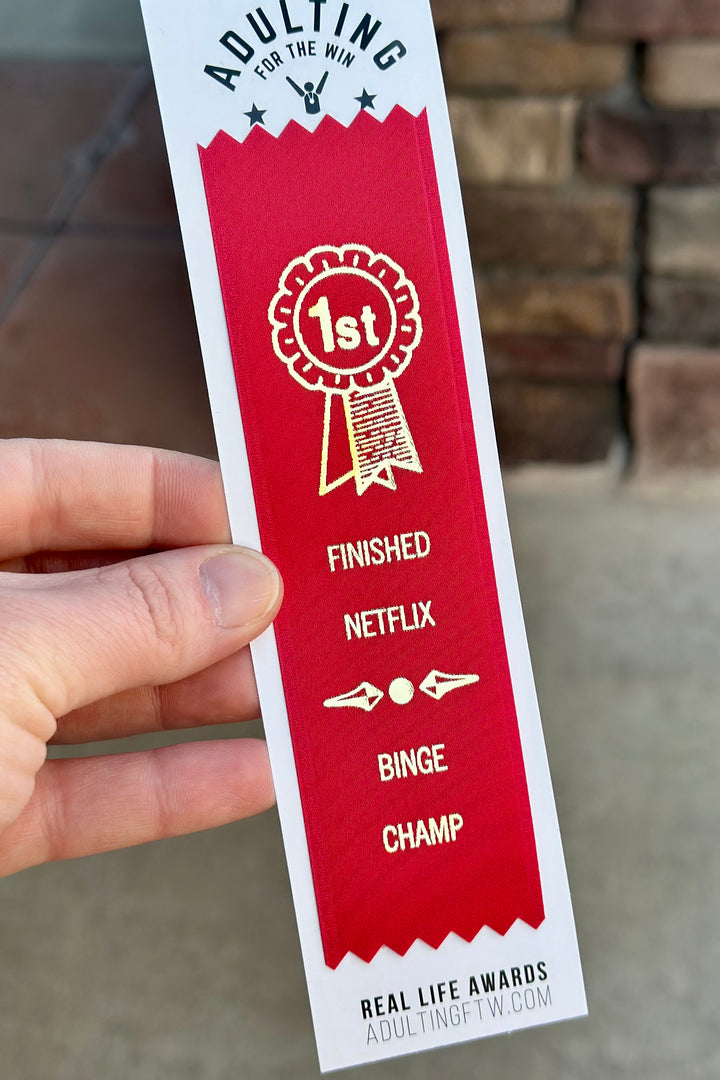 Award Ribbon: Finished Netflix