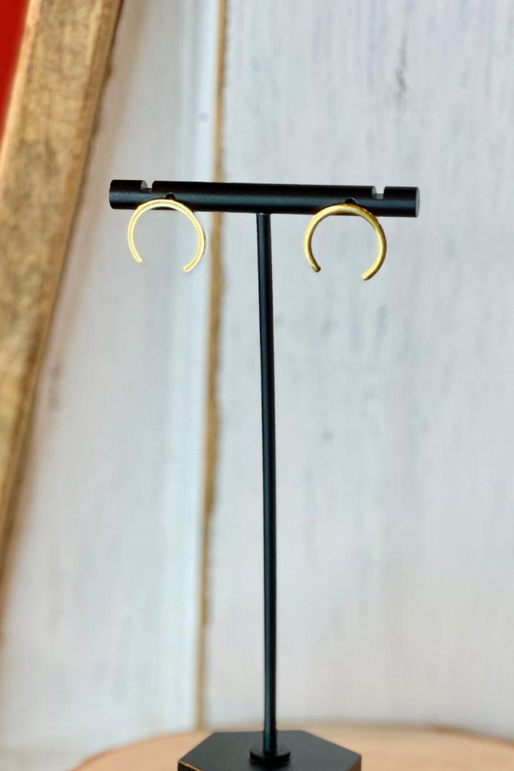 Arc Stud Earrings