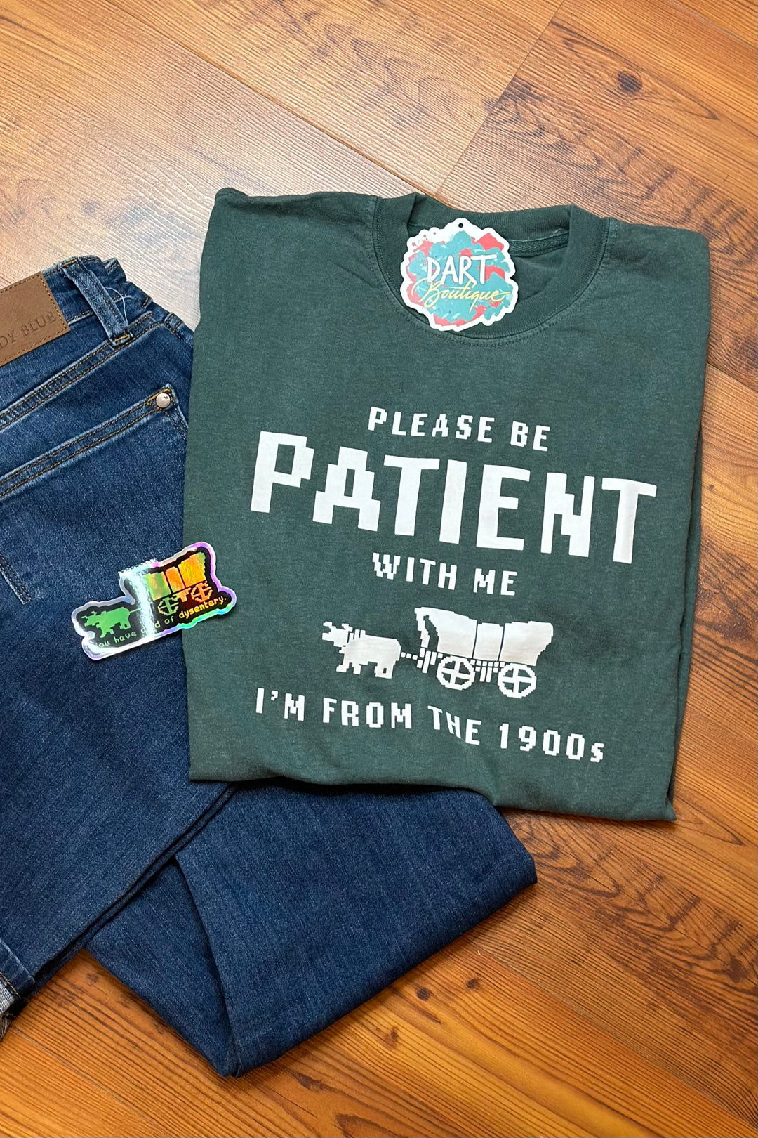 I'm From the 1900s Graphic Tee - Blue Spruce