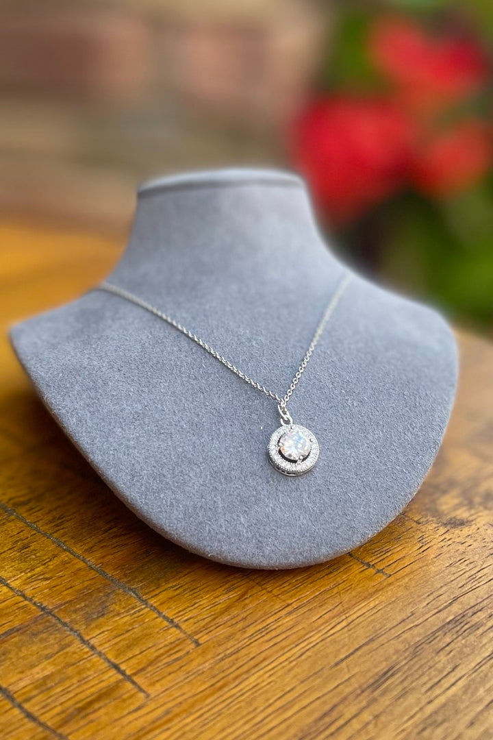 Premium Cubic Zirconia Pendant Necklace