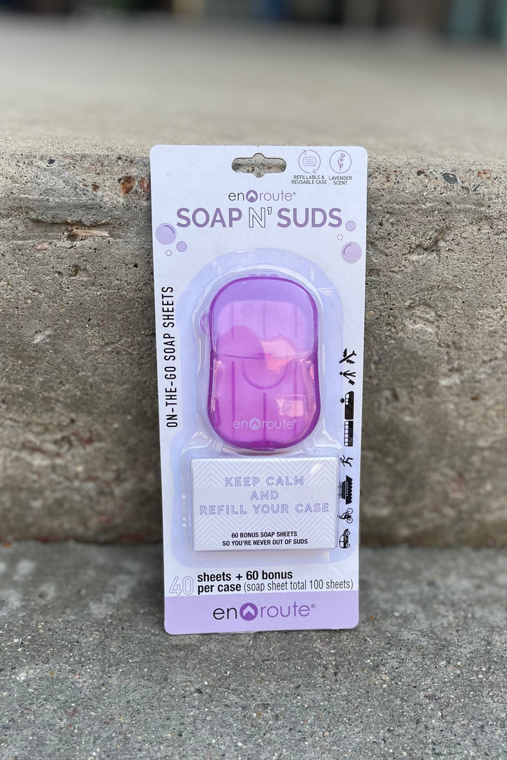 En Route Soap 'n Suds On-The-Go Soap Sheets