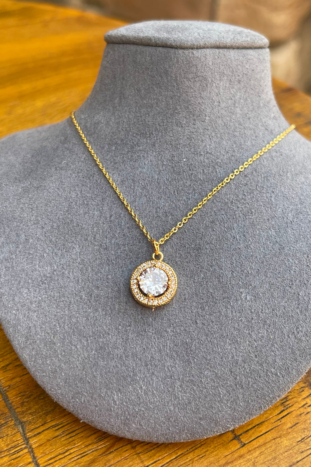 Premium Cubic Zirconia Pendant Necklace