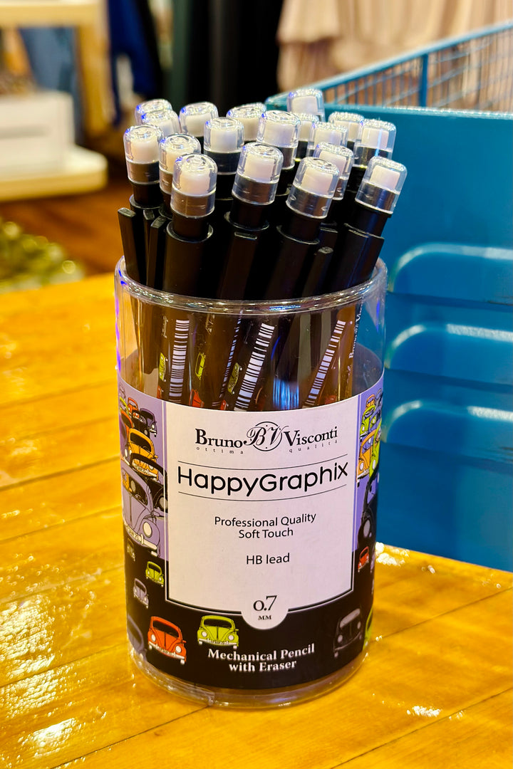 HappyGraphix Mechanical Pencil - Cars