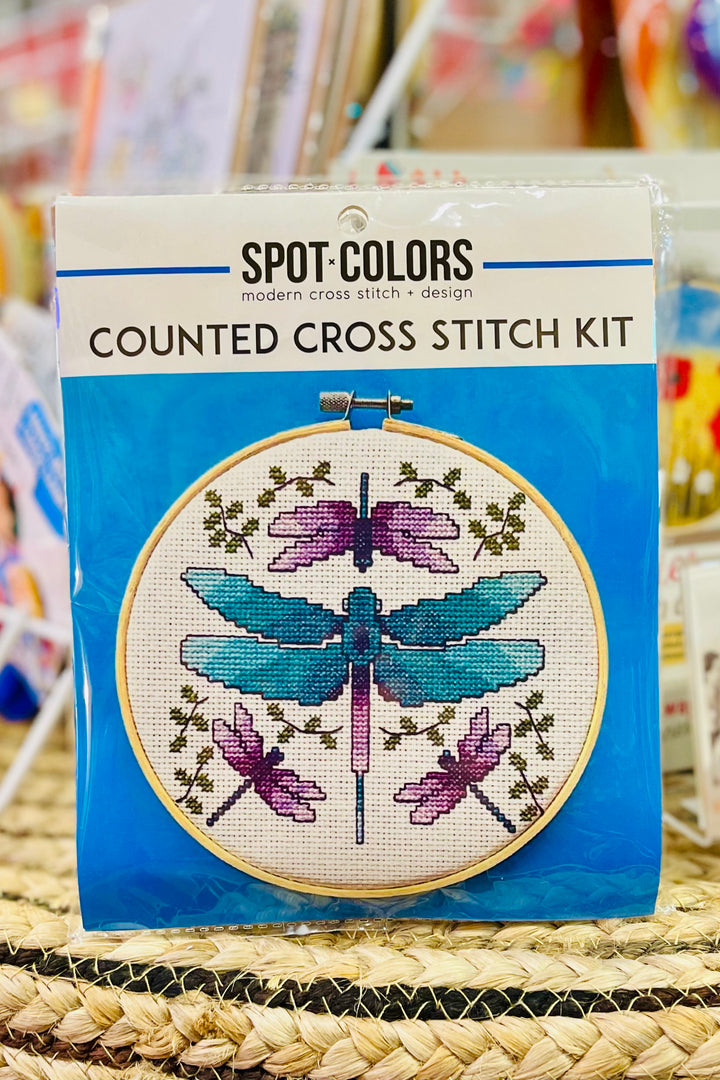 Dragonflies Cross Stitch Kit