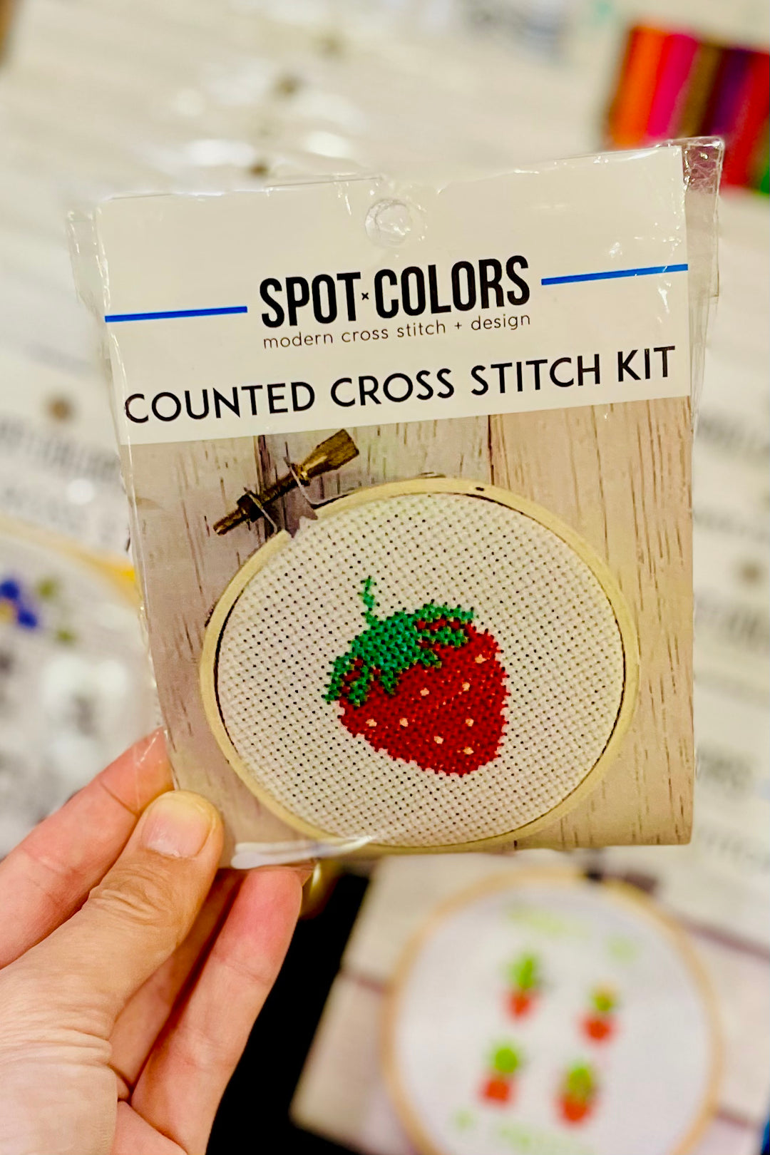 Strawberry Cross Stitch Kit