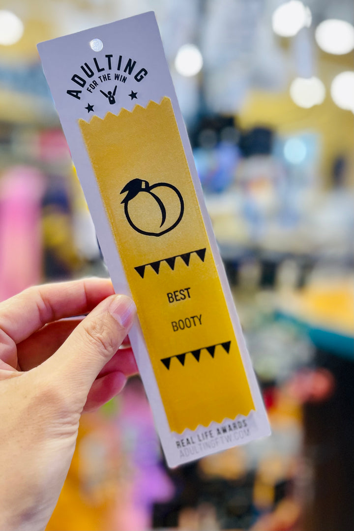 Award Ribbon: Best Booty