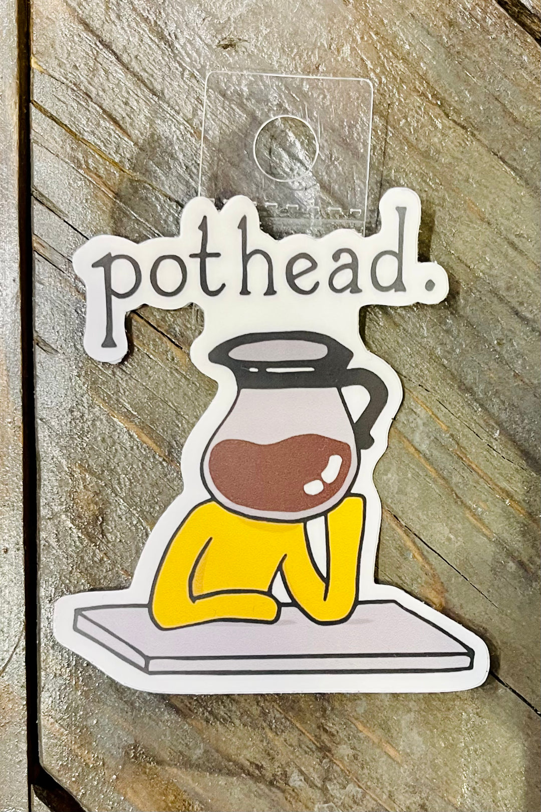 Pothead Coffee Sticker