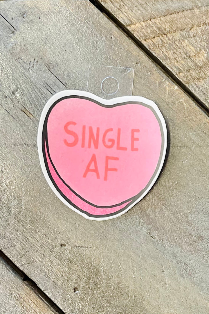 Single AF Heart Sticker