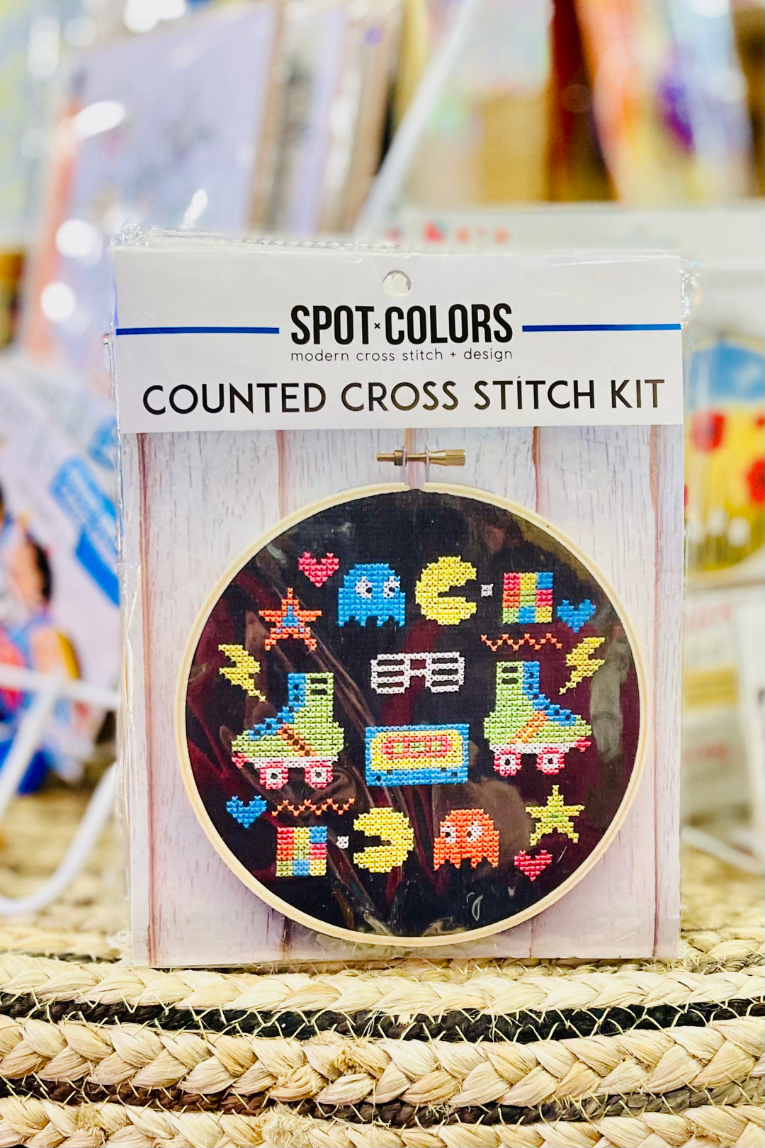 80's Sampler Cross Stitch Kit