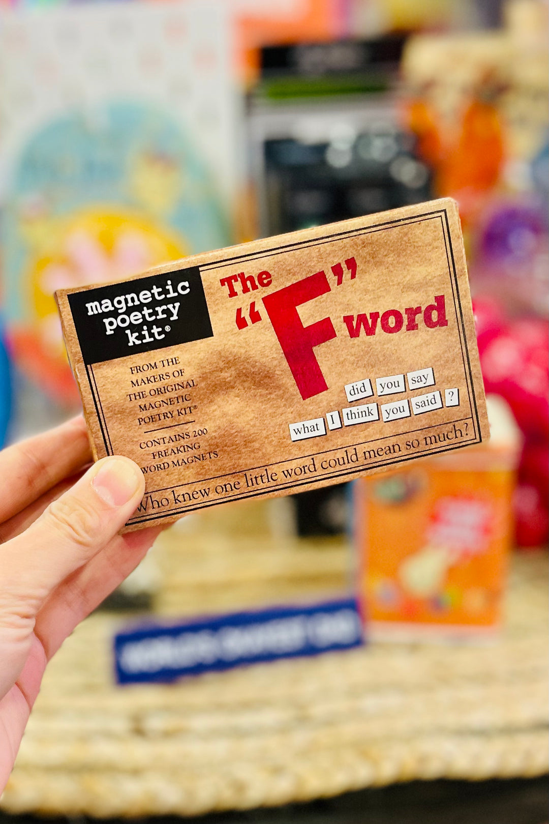 The “F” Word Magnetic Poetry Kit