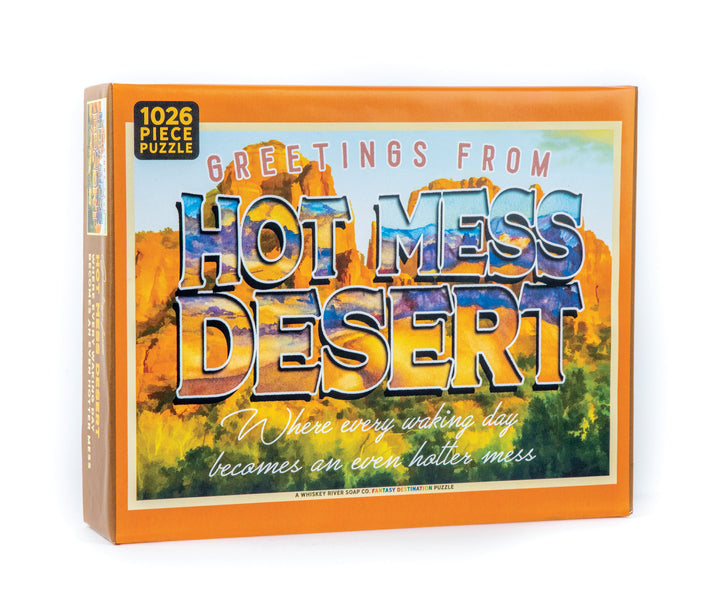 Greetings from the Hot Mess Desert - Puzzle