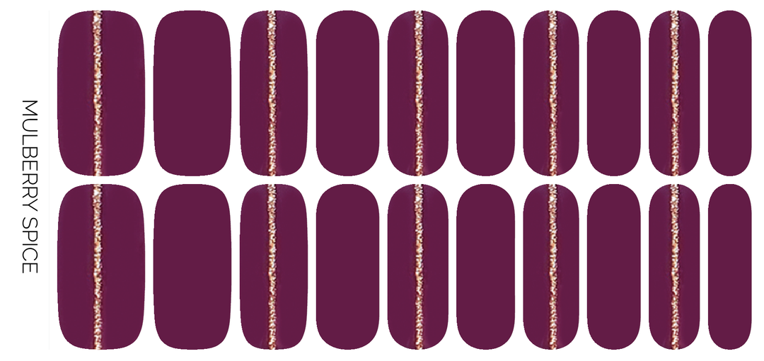 Mulberry Spice | Nail Wrap Set
