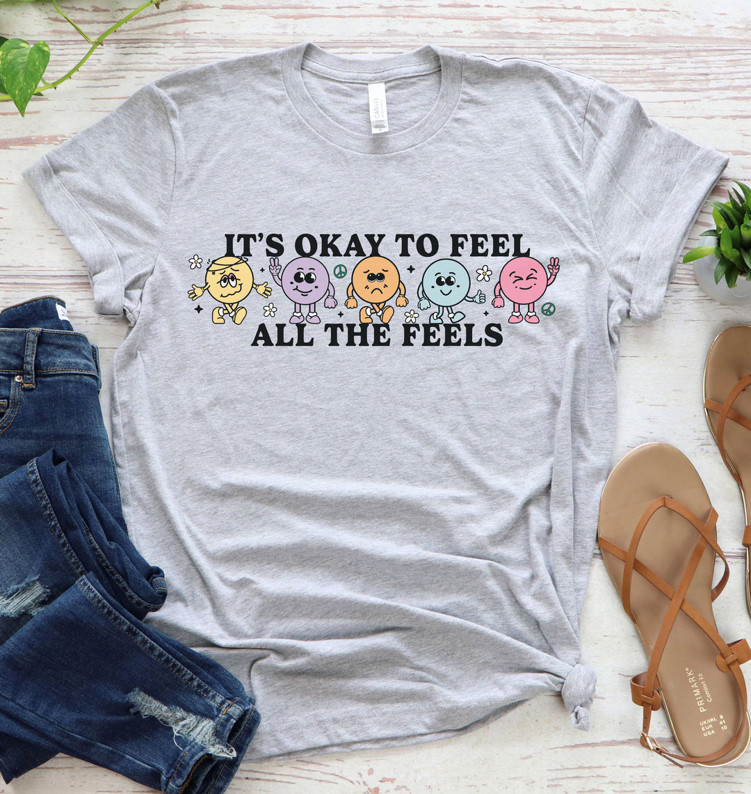 It's Okay To Feel Graphic Tee