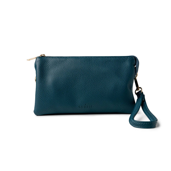 Kedzie Eclipse Colorblock Convertible Wallet Crossbody - Teal