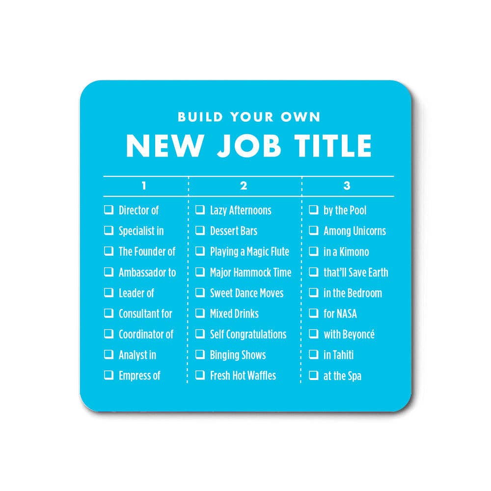 Magnet: Build Your Own New Job Title