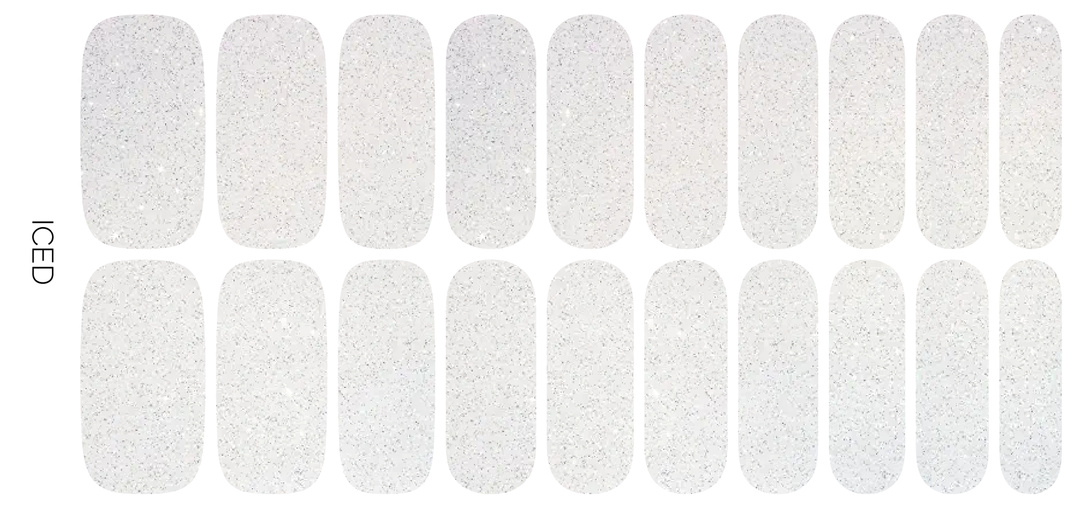 Iced | Nail Wrap Set