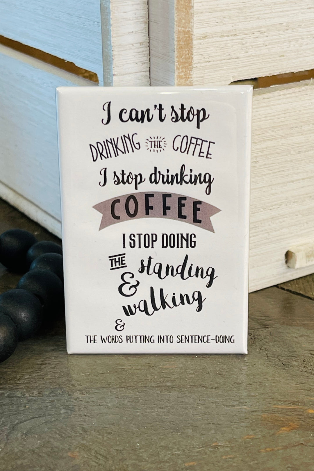 MAGNET: Gilmore Girls Coffee Quote