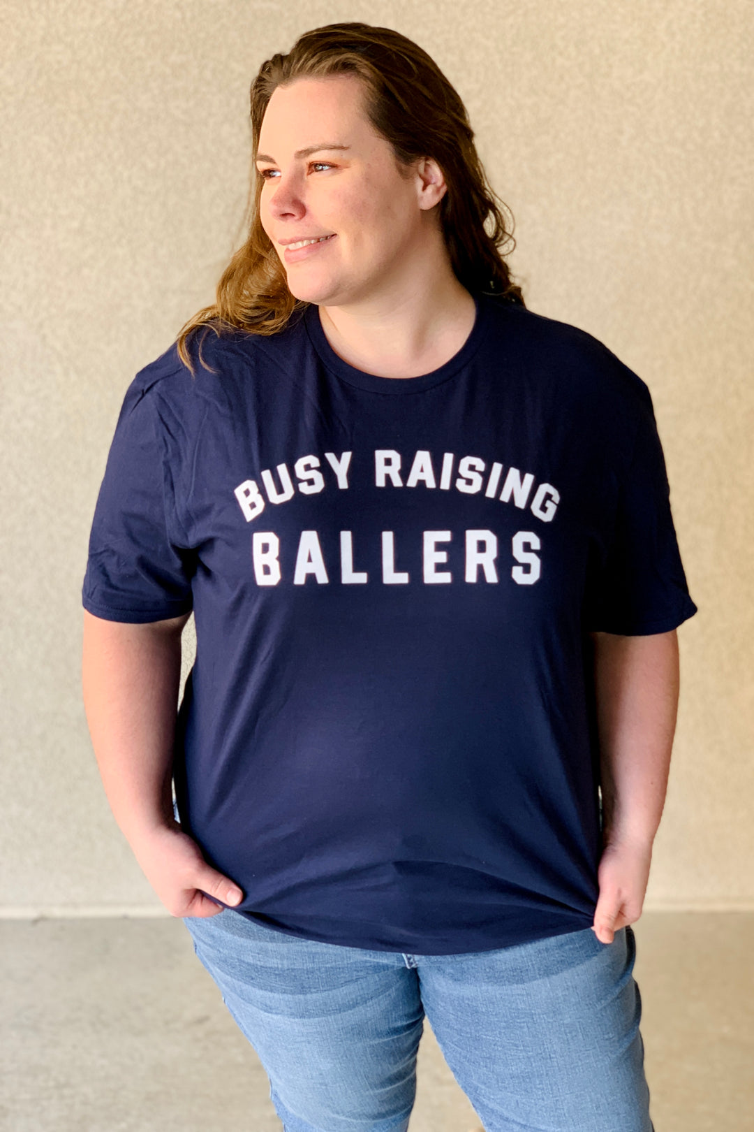 Busy Raising Ballers Graphic Tee