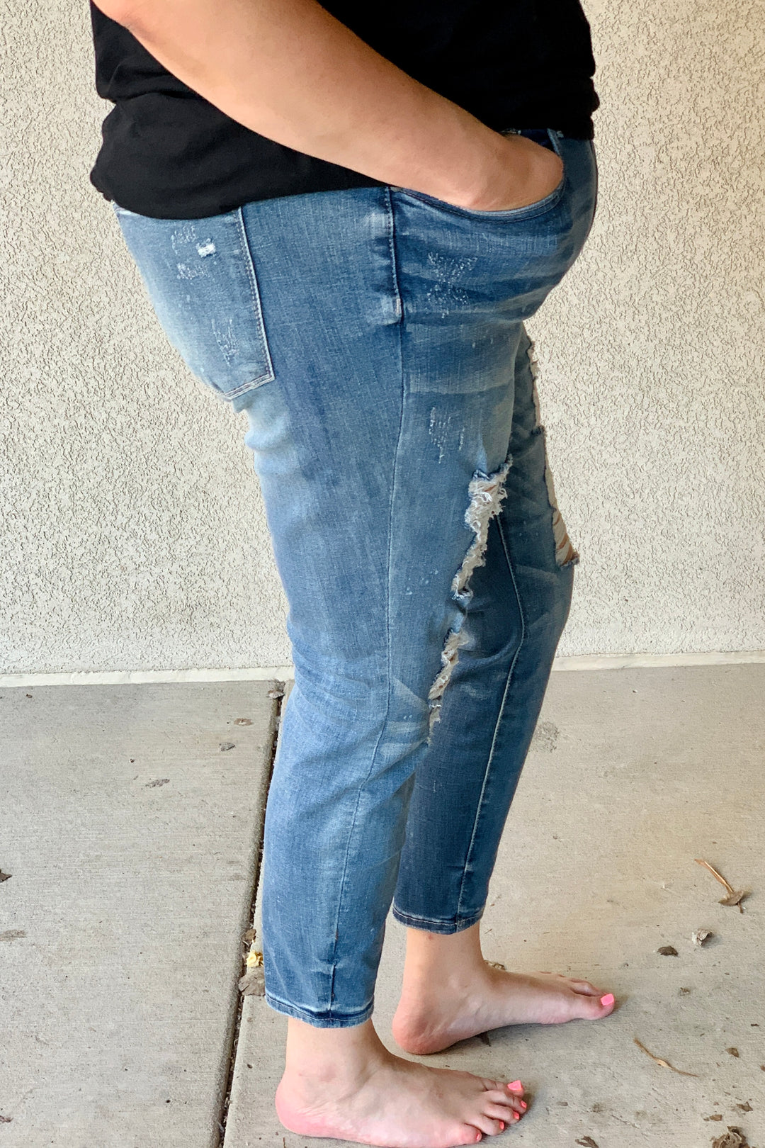 Crystal Judy Blue Jeans – DART Boutique