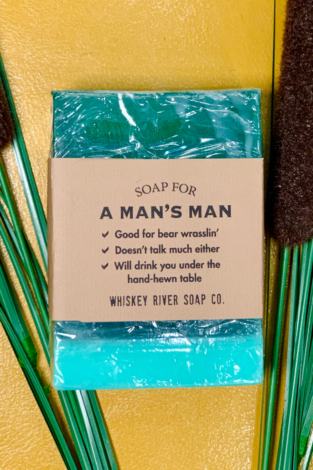 Whiskey River Bar Soap - A Man's Man